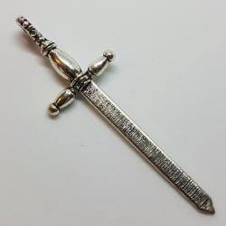 Zawieszka - miecz rycerski