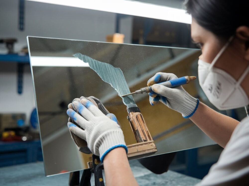 naprawa powłoki lustra