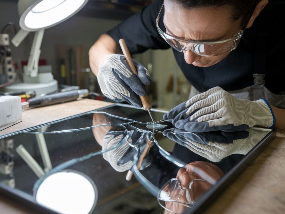 narzędzia do naprawy luster