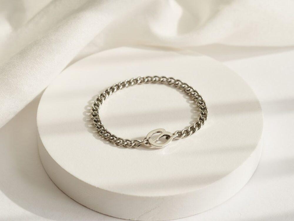 nowoczesna bransoletka srebro