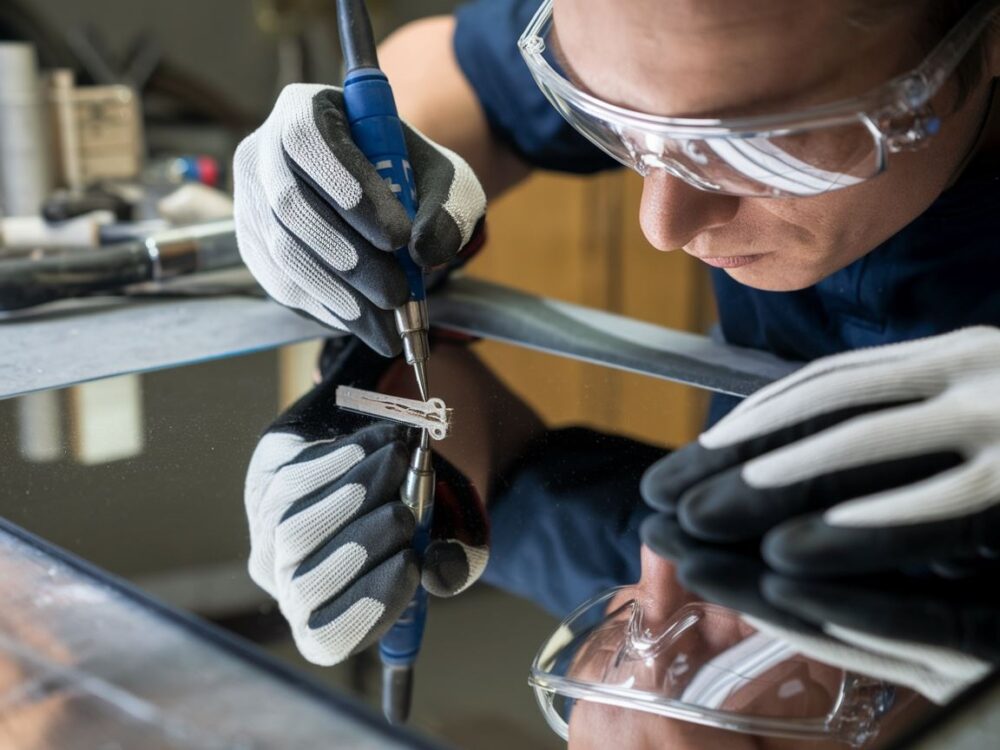 odnawianie starego lustra