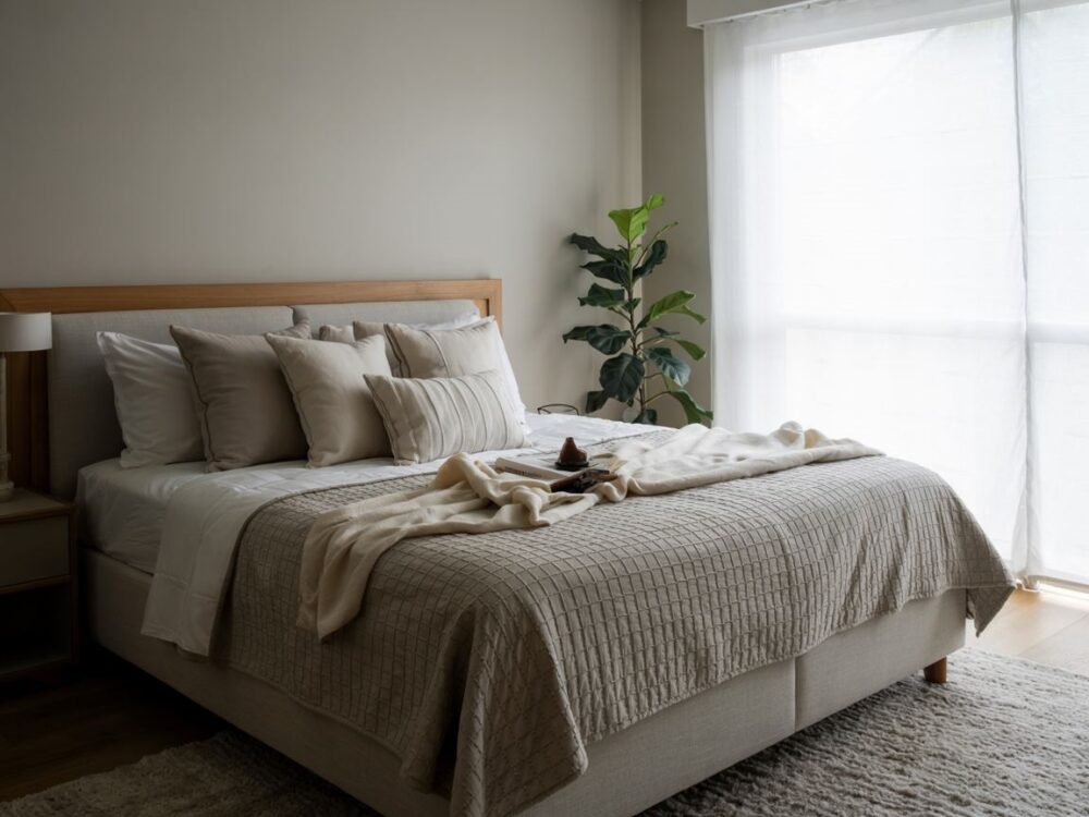 quilted bedspread 160x200