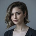 stylizacja włosów do okrągłej twarzy