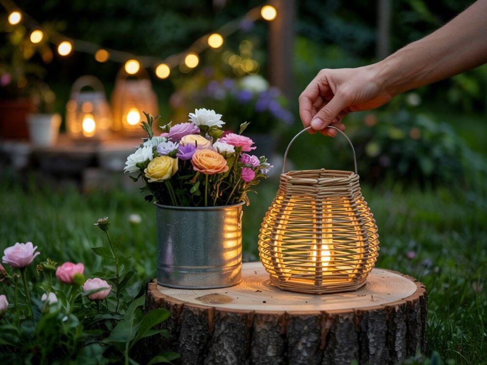 tworzenie lamp z recyklingu